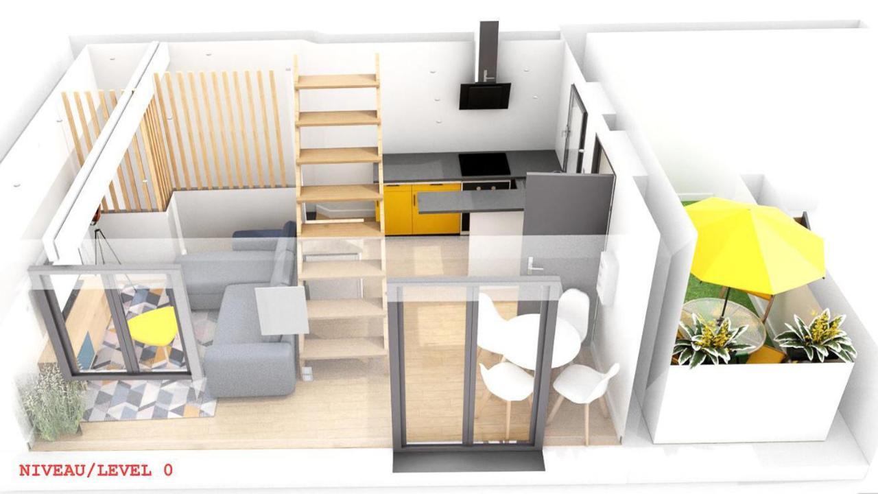 Maisonnette Le Faubourg - Centre Ville, Terrasse Et Netflix *